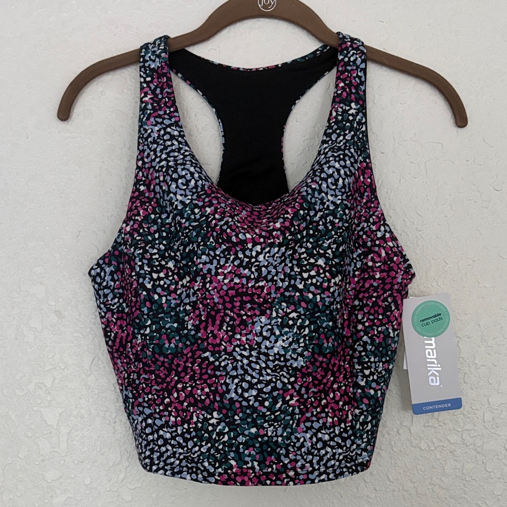 Maika Women's Vibrant Sports Bra Large NWT